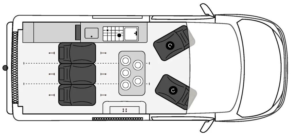 Configuration jour, mode route